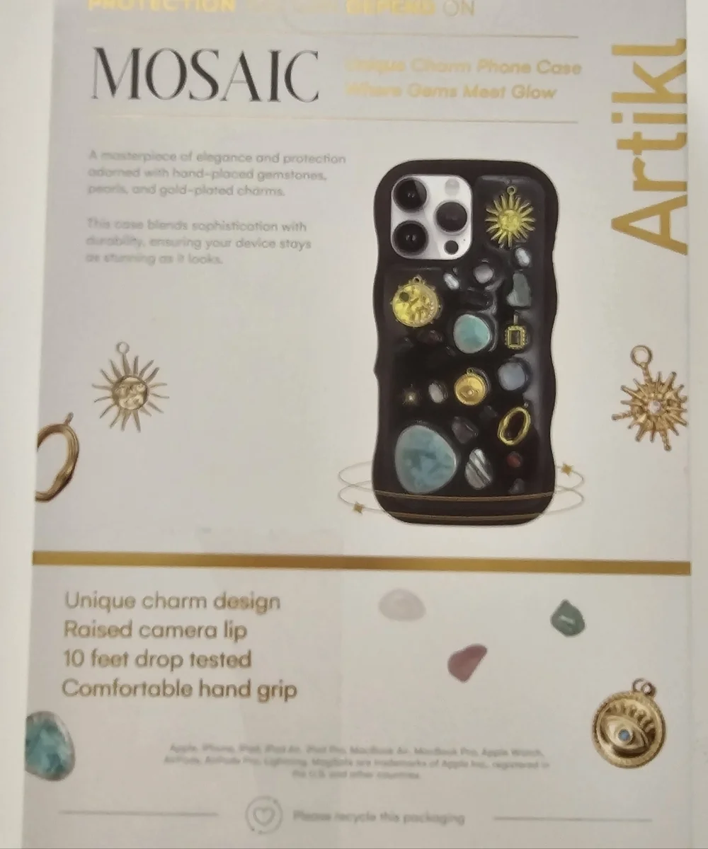 Pre-made Charm Phone Case for iPhone 16 Pro Max